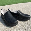 【CH-YI】磁能震動健康鞋-雕花款-黑(真皮磁石震動健走休閒鞋)