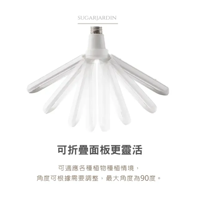 【微糖花植間】SJ飛行船植物燈燈架組(全光譜植物燈/植物生長燈)