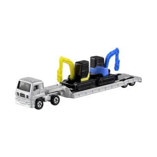 【TOMICA】超長型小汽車 NO.142 ISUZU Giga Machinery Transporter