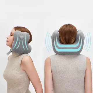 【Home of flowers】便捷式旅行U形降噪枕(午睡枕 旅行枕 護頸枕 降噪枕 U型枕 頸枕)