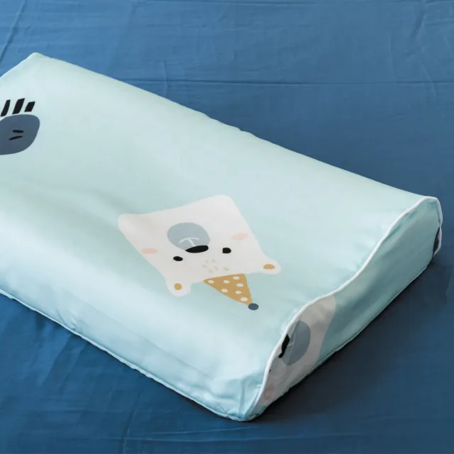 【HEIMA LIVING】兒童天絲枕套 乳膠枕適用 50*30(人體工學乳膠枕專用 不含枕頭)