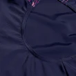 【SPEEDO】女孩 運動連身平口泳裝HyperBoom(深藍/電光粉)