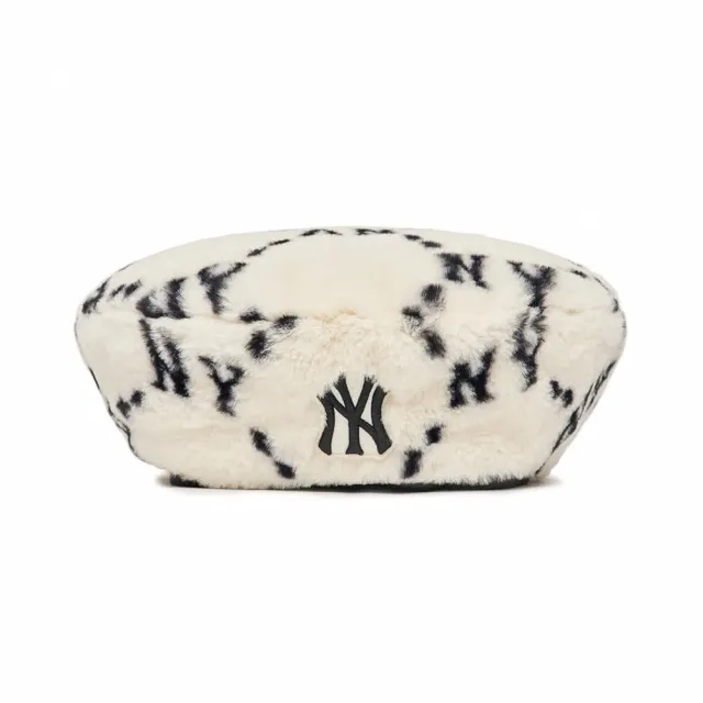 【MLB】羊毛 針織毛帽 絨毛 貝蕾帽 保暖系列(3ABNL0226.CBMF.CBMW.-多款任選)