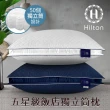【Hilton 希爾頓】VIP貴賓純棉立體銀離子抑菌獨立筒枕/買一送一/兩色任選(獨立筒枕/枕頭/純棉)