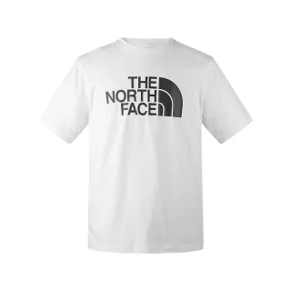 【The North Face 官方旗艦】【情侶款】北面男女款白色純棉舒適透氣休閒短袖T恤｜86PSFN4