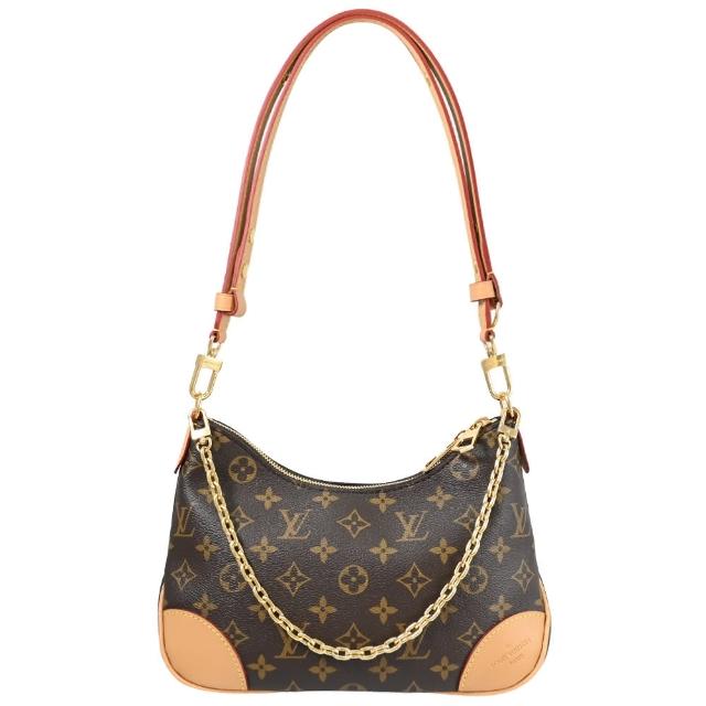【Louis Vuitton 路易威登】LV M45832 BOULOGNE 經典花紋鍊包手提包肩背包斜背包兩用包(現貨)