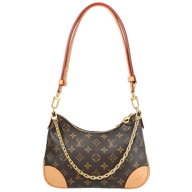 【Louis Vuitton 路易威登】LV M45832 BOULOGNE 經典花紋鍊包手提包肩背包斜背包兩用包(現貨)