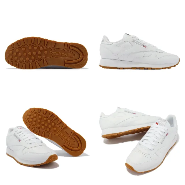 【REEBOK】休閒鞋 Classic Leather 男鞋 女鞋 白 膠底 小白鞋 復古 皮革(GY0952)