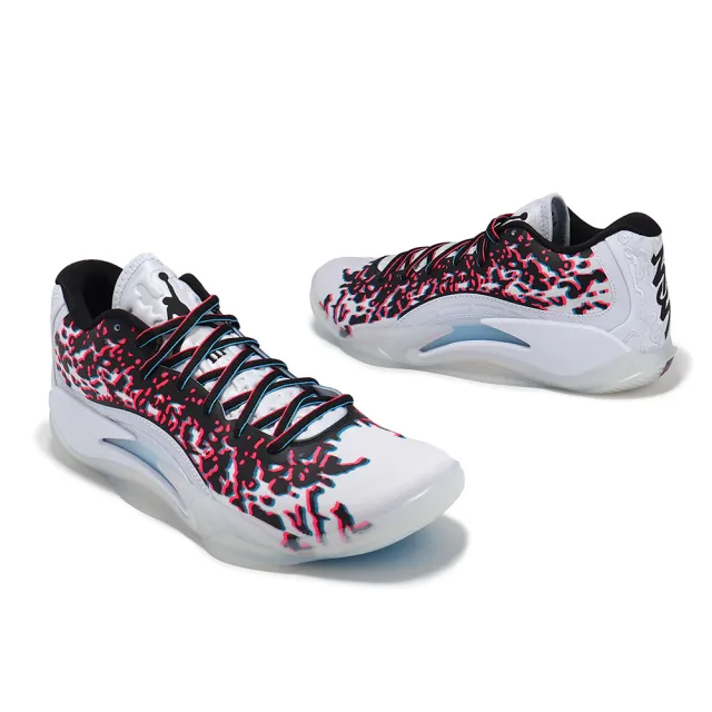 【NIKE 耐吉】籃球鞋 Zion 3 PF 3D 胖虎 錫安 3代 男鞋 白 黑 紅 運動鞋(FZ1319-060)
