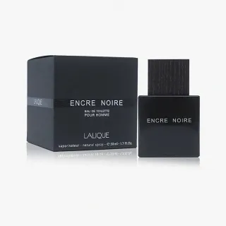 【LALIQUE 萊儷】Encre Noire 黑澤男性淡香水 - 50ml(國際航空版)