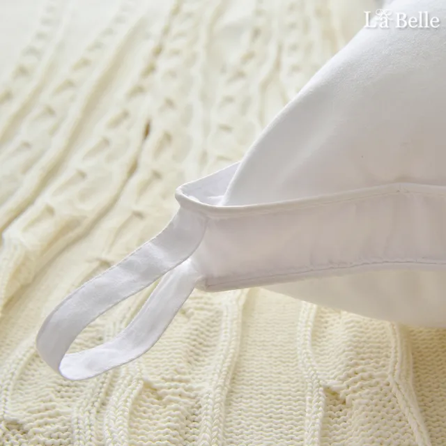 【La Belle】立體車邊抑菌可水洗兒童羽絲絨枕(二入)
