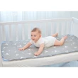 【GIO Pillow】中床 60×120cm 智慧二合一有機棉透氣嬰兒床墊 M號(透氣床墊 可水洗床墊 嬰兒床墊 彌月禮)