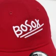 【NEW ERA】棒球帽 MLB 紅 白 920帽型 可調式帽圍 BOS 波士頓紅襪 老帽 帽子(NE13956998)