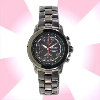 【SEIKO 精工】Criteria星空璀璨三眼計時腕錶37㎜-加高級錶盒 經銷商S6(SNDY93P1/7T92-0LD0K)