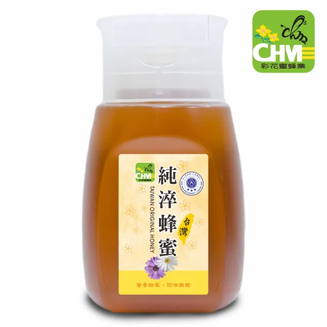 【彩花蜜】台灣純淬蜂蜜320gX1瓶