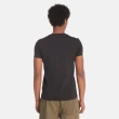 【Timberland】男款黑色休閒短袖T恤(A2EKJ001)
