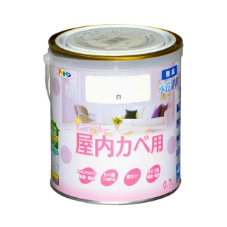 【日本Asahipen】無味高機能防霉乳膠漆 0.7L 分解甲醛 消除菸味異味(室內漆 油漆 水泥漆 壁癌 白華 批土)