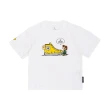 【CONVERSE】X Peanuts Tee 史奴比 聯名 童裝 白 小朋友 短袖 短T 純棉(CV2222198PS001)