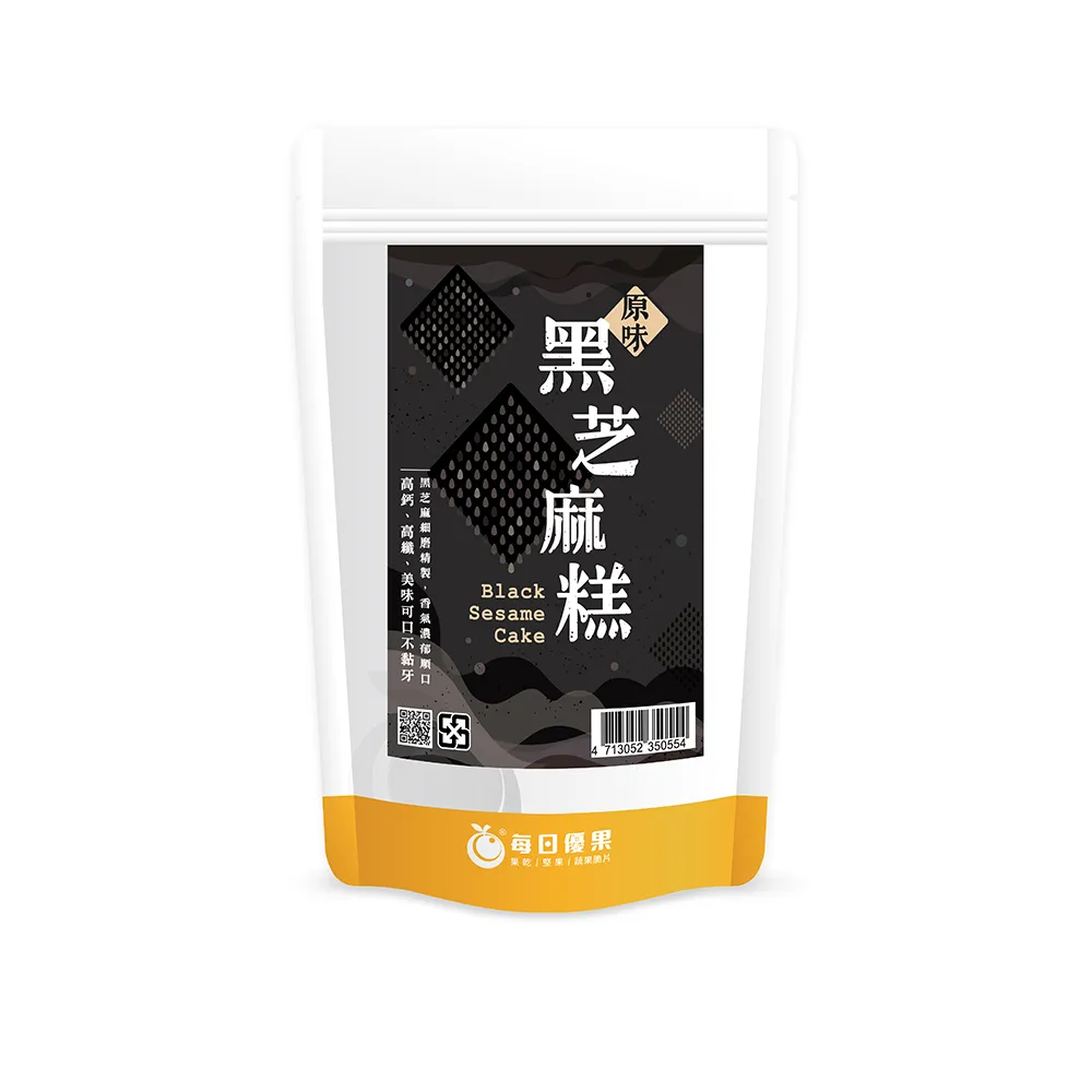 【每日優果】原味黑芝麻糕200G(芝麻糕)