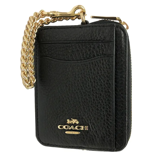 【COACH】L型雙層拉鍊零錢包/手拿包(多色選一)