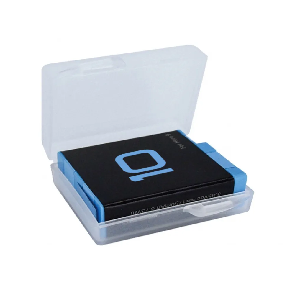 【HH】GoPro 12、11、10、9 專用電池收納保護盒 -2入-透明(HPT-GP-BTBOX-T)