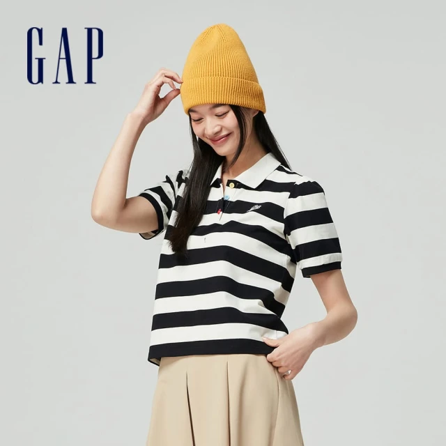 GAP 女童裝 鬆緊短裙-橘黃色(890510)品牌優惠