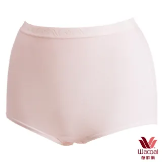 【Wacoal 華歌爾】新伴蒂內褲 M-4L高腰三角款(淺粉紅)