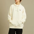 【Dickies】男款奶油色純棉經典三色Logo連帽大學T｜DK010945C10