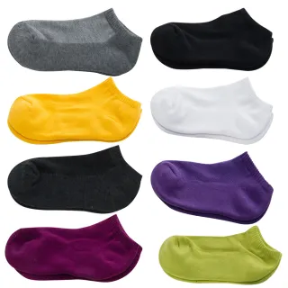 【KEROPPA 可諾帕】可諾帕細針毛巾底氣墊超短襪x4雙(C91005)