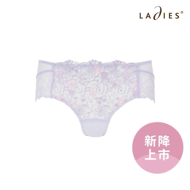 Ladies 蕾黛絲Ladies 蕾黛絲 Premium 女生對話平口內褲M-EL(紫苑)
