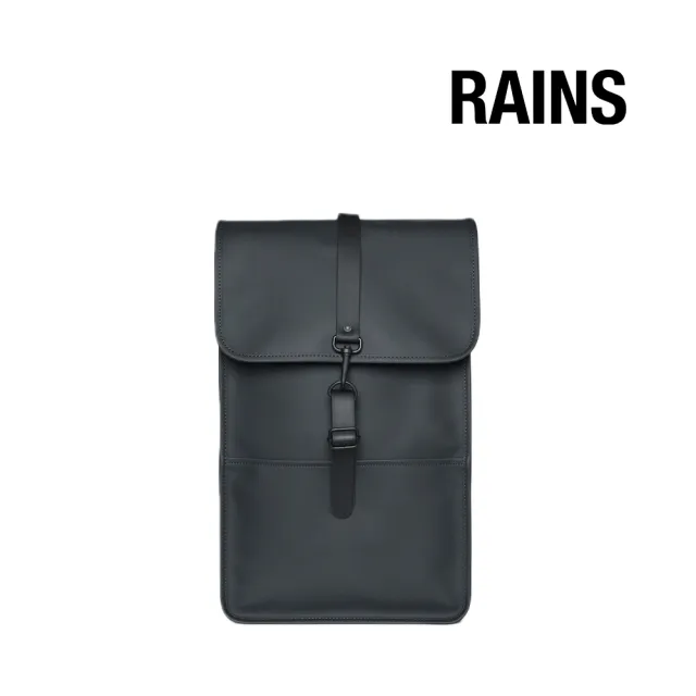 【RAINS官方直營】Backpack 經典防水雙肩背長型背包(2色任選)