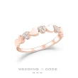【WEDDING CODE】14K金 9分鑽石女戒 TOR0030(天然鑽石 618 禮物)