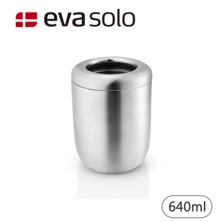 【Eva Solo】ToGO不鏽鋼保溫餐盒/黑/640ml(百年工藝品質．丹麥設計美學)