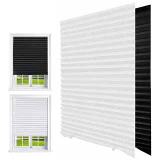 【AHOYE】免釘透氣遮陽簾 90*180cm(窗簾 遮光簾 遮光窗簾)