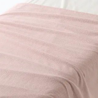 【MUJI 無印良品】棉圈絨毛巾毯/S/粉紅 140*200cm