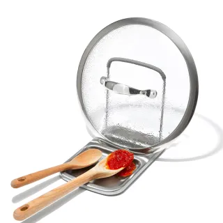 【OXO】直立式鍋蓋餐具架