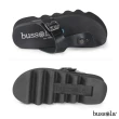 【bussola】Capri 夾腳方釦輕量厚底拖鞋(黑色)