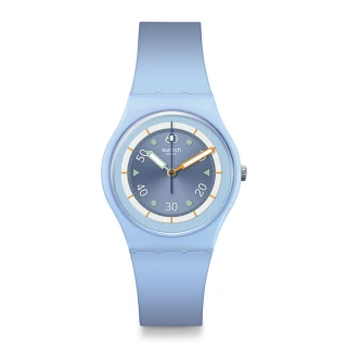 【SWATCH】Gent 原創系列手錶 FROZEN WATERFALL 男錶 女錶 手錶 瑞士錶 錶(34mm)