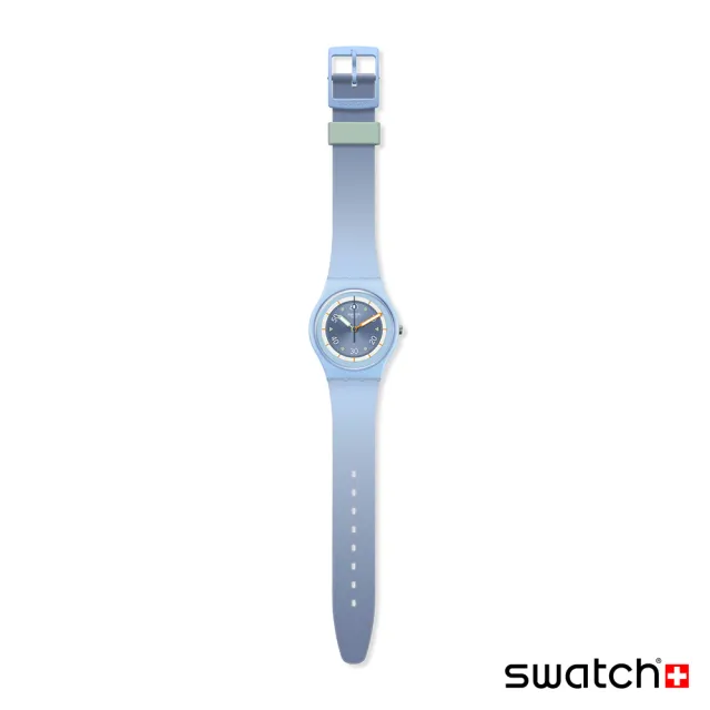 【SWATCH】Gent 原創系列手錶 FROZEN WATERFALL 男錶 女錶 手錶 瑞士錶 錶(34mm)