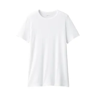 【MUJI 無印良品】男清爽舒適棉質圓領短袖T恤(共3色)