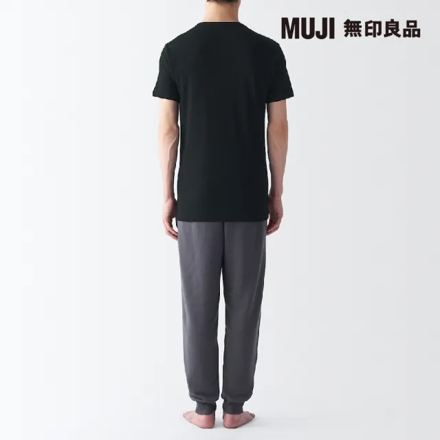 【MUJI 無印良品】男清爽舒適棉質圓領短袖T恤(共3色)