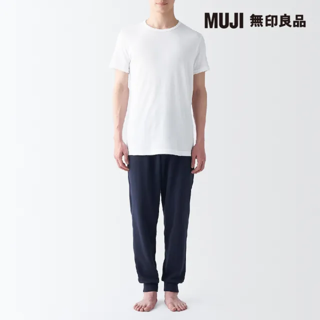 【MUJI 無印良品】男清爽舒適棉質圓領短袖T恤(共3色)