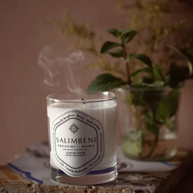 【SALIMBENI 薩林貝尼】經典系列 香氛蠟燭 190g(室內香氛/居家擴香/大豆蠟//禮物)