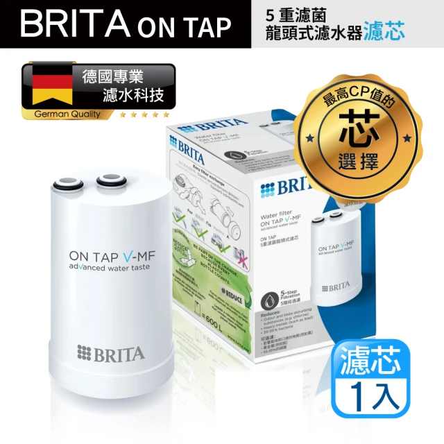 德國BRITA On Tap濾菌龍頭式濾芯(3入裝)(國際航