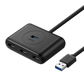 【綠聯】4 Port USB3.0集線器 50cm(國際高品質台灣上市創惟科技GL3520晶片 有口皆碑)