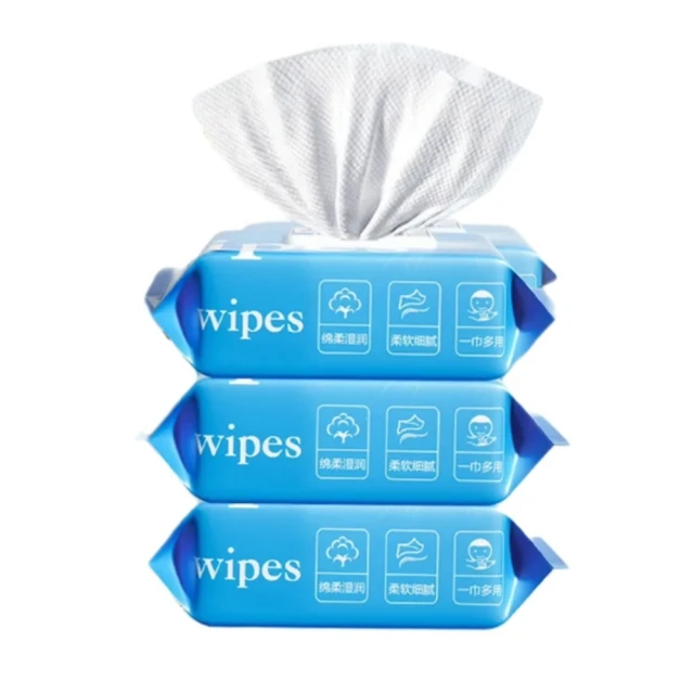 WIPES 浴室除水垢濕巾80抽×3包(浴室玻璃/水龍頭/浴缸一擦如新)