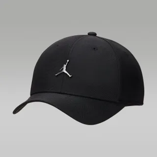 【NIKE 耐吉】J RISE CAP S CB MTL JM  帽子 棒球帽 運動帽 AJ 喬丹(FD5186-010)
