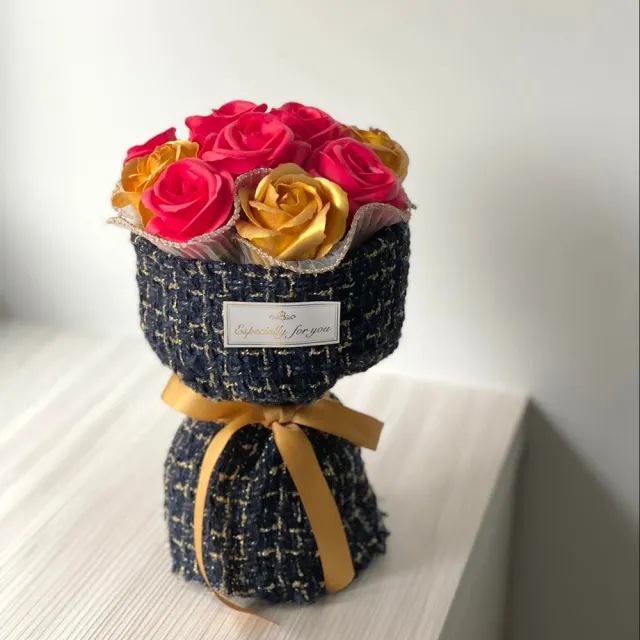 【OSTARA FLORIST 奧斯塔拉花藝】一生一世小香風香氛花束(香皂花、情人節、節日、花禮、聖誕節)