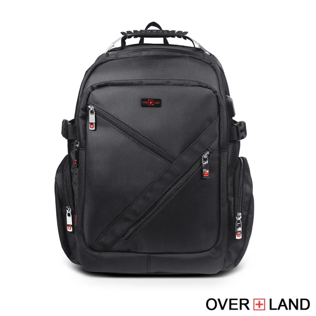 OverLand 美式十字軍 - 經典多夾層機能後背包(57201)