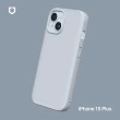 【RHINOSHIELD 犀牛盾】iPhone 15 Plus 6.7吋 SolidSuit 經典防摔背蓋手機保護殼(獨家耐衝擊材料)